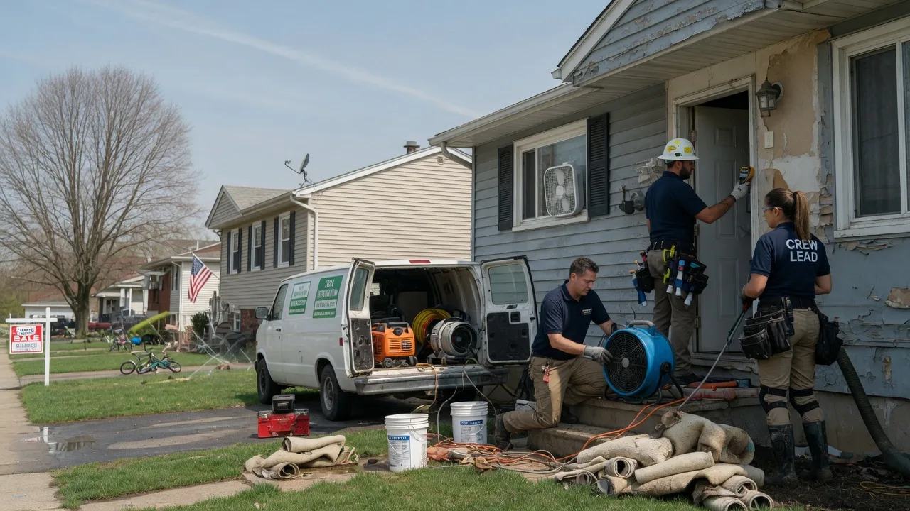 Flood Cleanup in Lincolnwood, IL near me