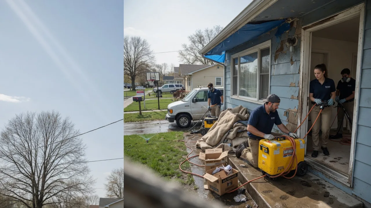 Basement Flood Cleanup in Lincolnwood, IL near me